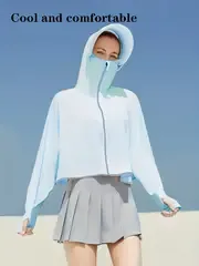 JACKETW Women's cool sun protection  loose Jacket- DS174