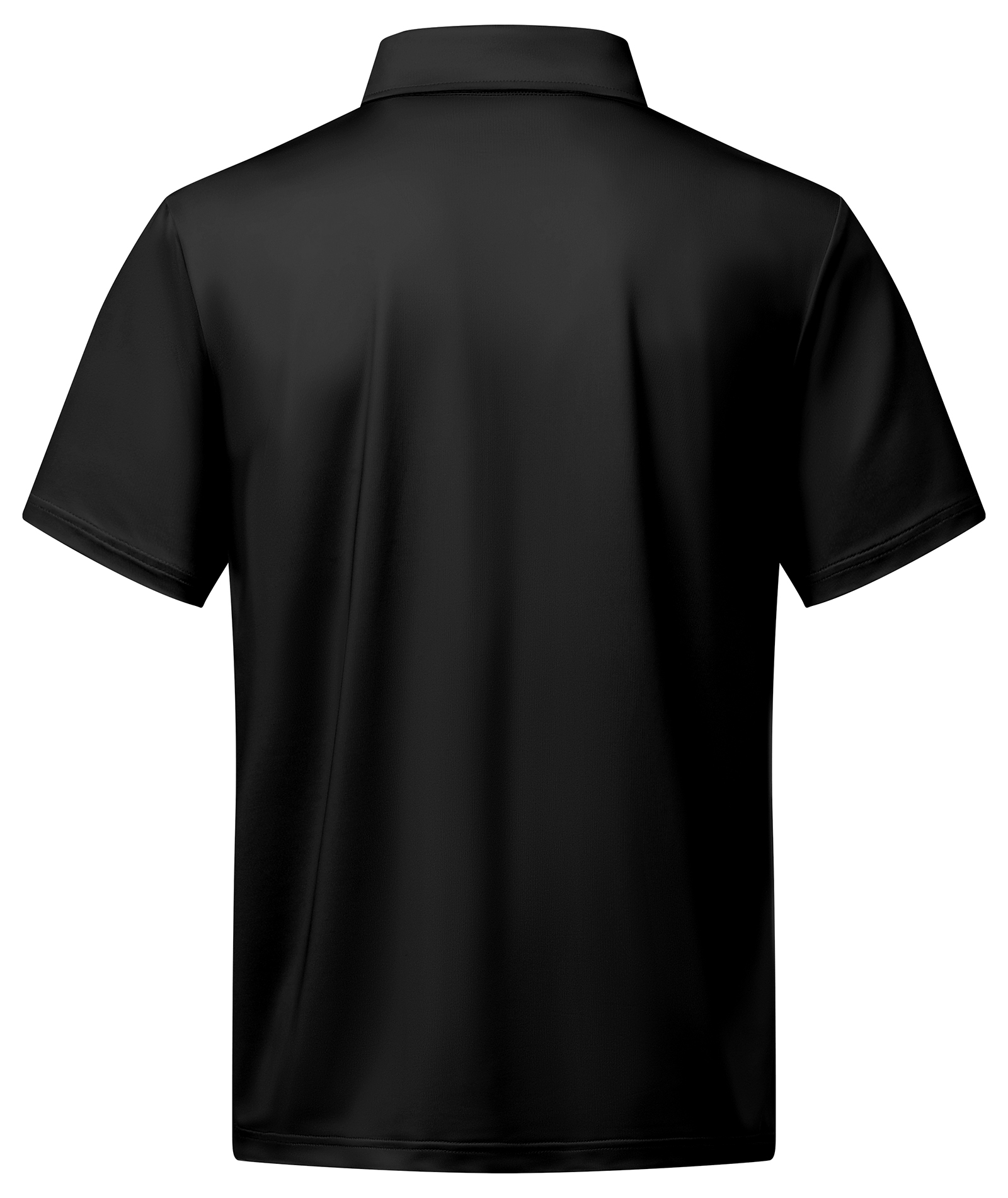 Men's Button Up Moisture Wicking Casual Polo Shirt-CUMPO03127