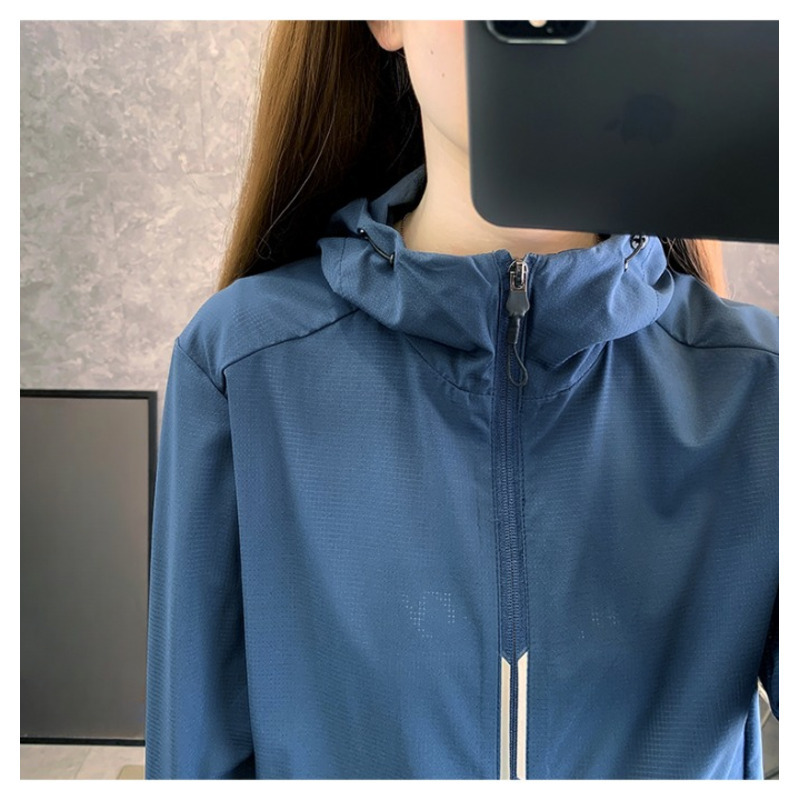 JACKETW Women's Windbreaker Sun Protection Hiking Sports Jacket- ZH106