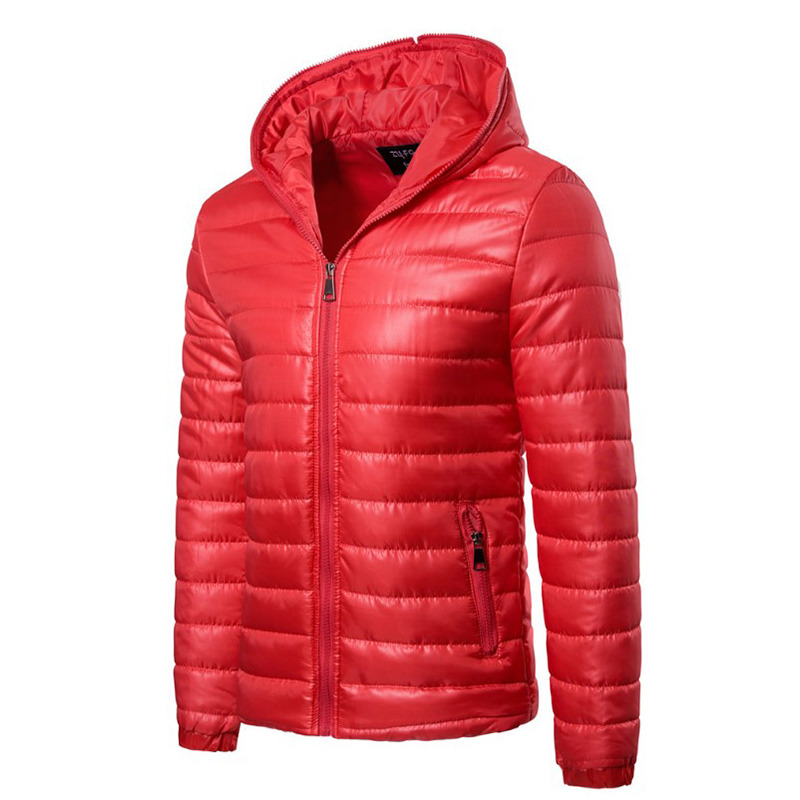 JACKETW Men's Hooded Long Sleeve Lightweight Down Jacket-ZH125