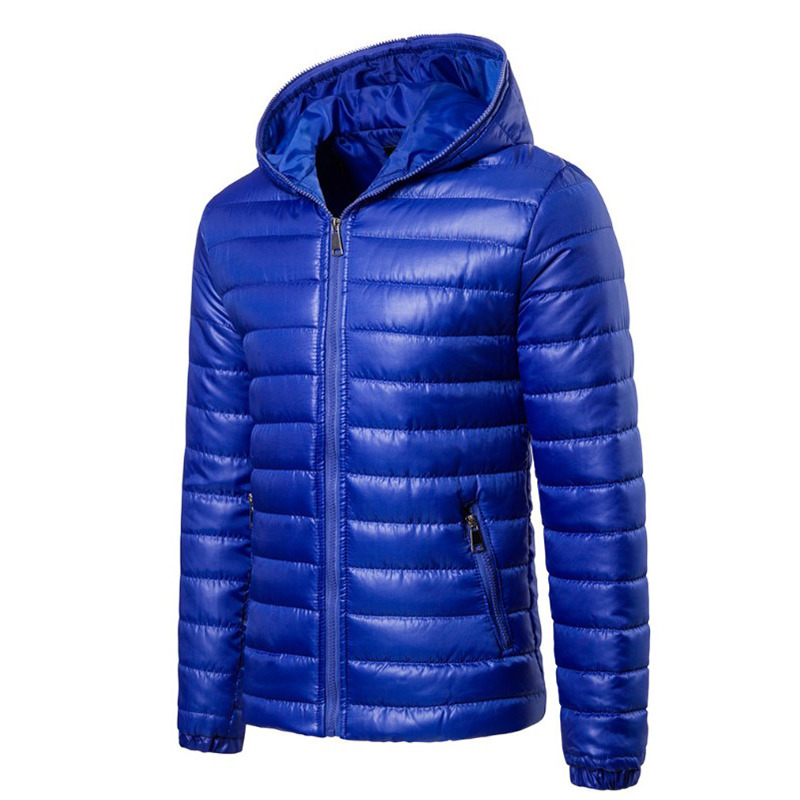 JACKETW Men's Hooded Long Sleeve Lightweight Down Jacket-ZH125