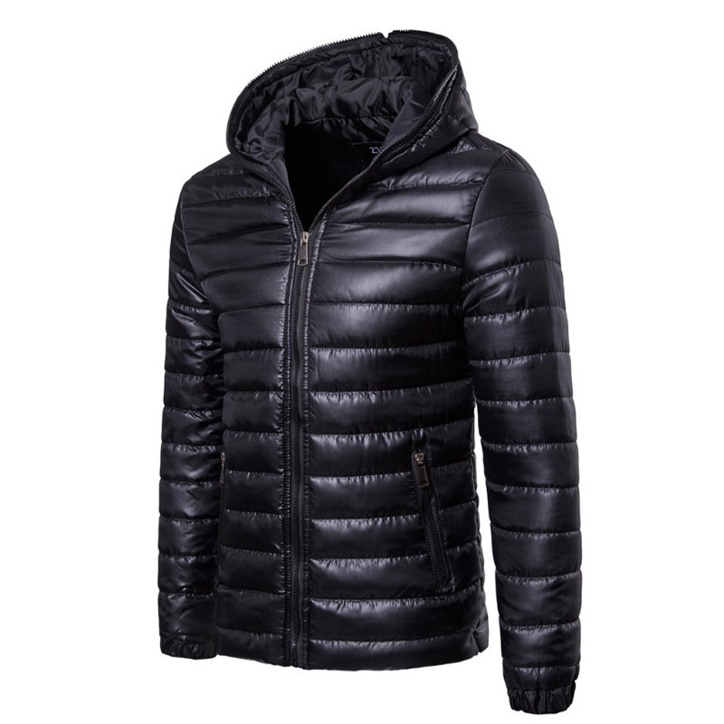 JACKETW Men's Hooded Long Sleeve Lightweight Down Jacket-ZH125