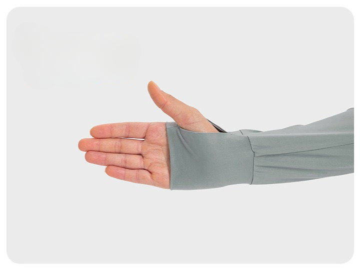 JACKETW Women's Sun Protection Cool Breathable High Elastic Long Hooded Jacket- DS225   