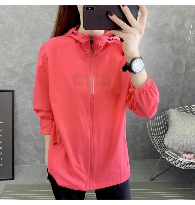 JACKETW Women's Lightweight Sun Protective Jacket- ZPK009047