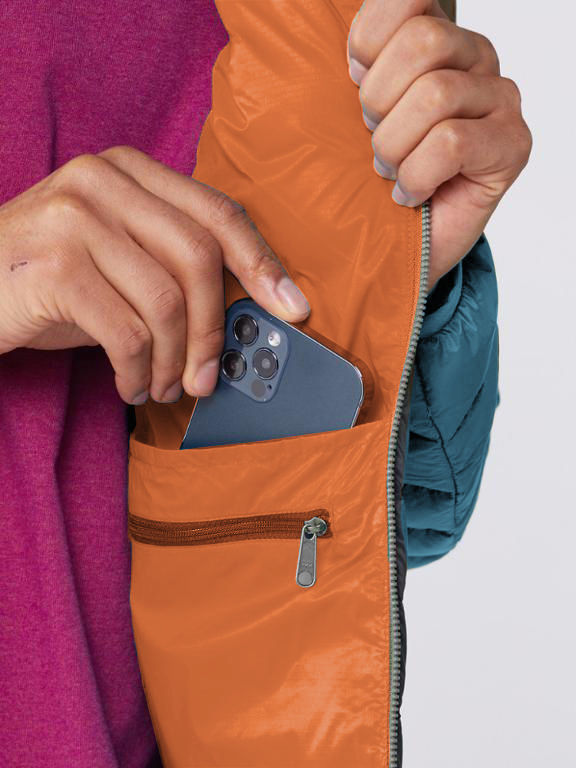 JACKETW Men's stitching goose down color matching Jacket- MDJ23112