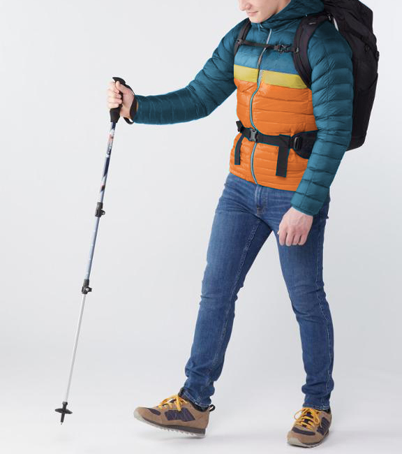 JACKETW Men's Stitching Goose Down Color Matching Jacket- MDJ23112