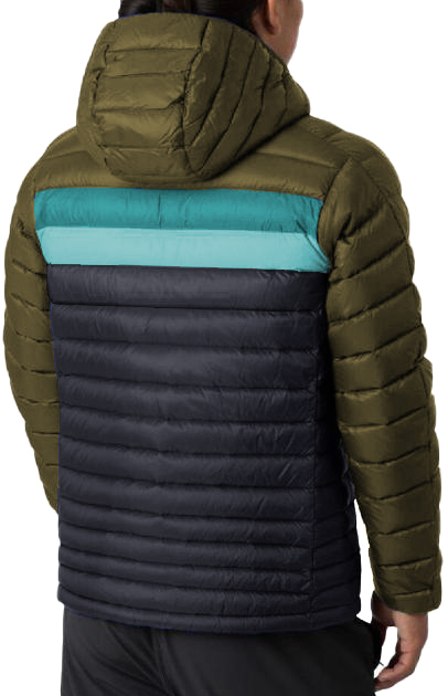 JACKETW Men's stitching goose down color matching Jacket- MDJ23112