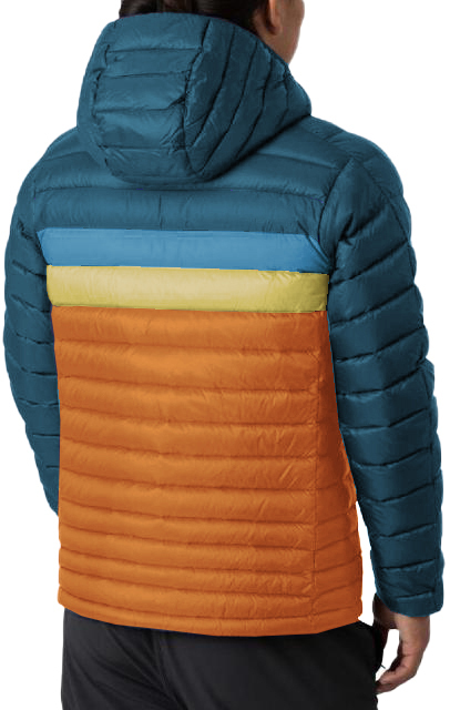 JACKETW Men's stitching goose down color matching Jacket- MDJ23112