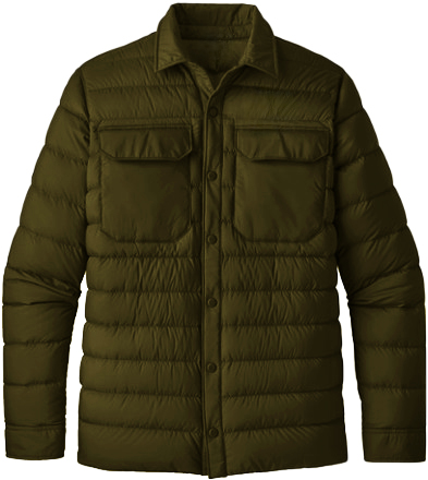 JACKETW Men's M's Silent Down Shirt Jkt Jacket-MPJ23207