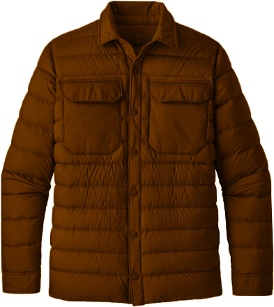 JACKETW Men's M's Silent Down Shirt Jkt Jacket-MPJ23207