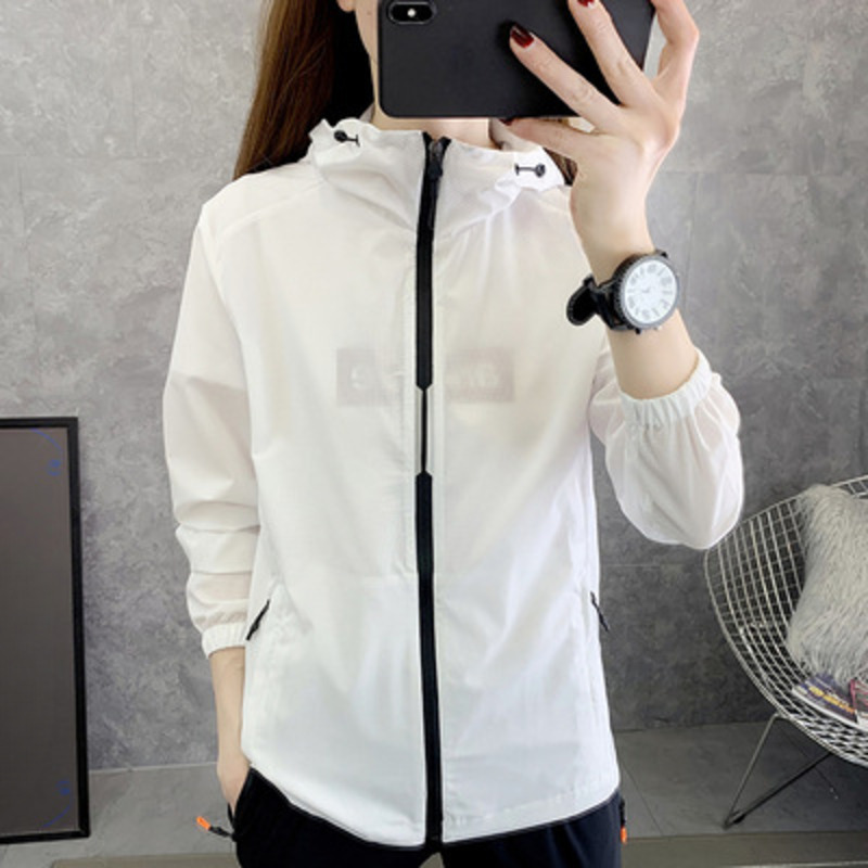 JACKETW Women's Windbreaker Sun Protection Hiking Sports Jacket- ZH106