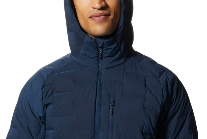JACKETW Men Mountain Down Jacket MDWJ2303 Deep Navy Blue