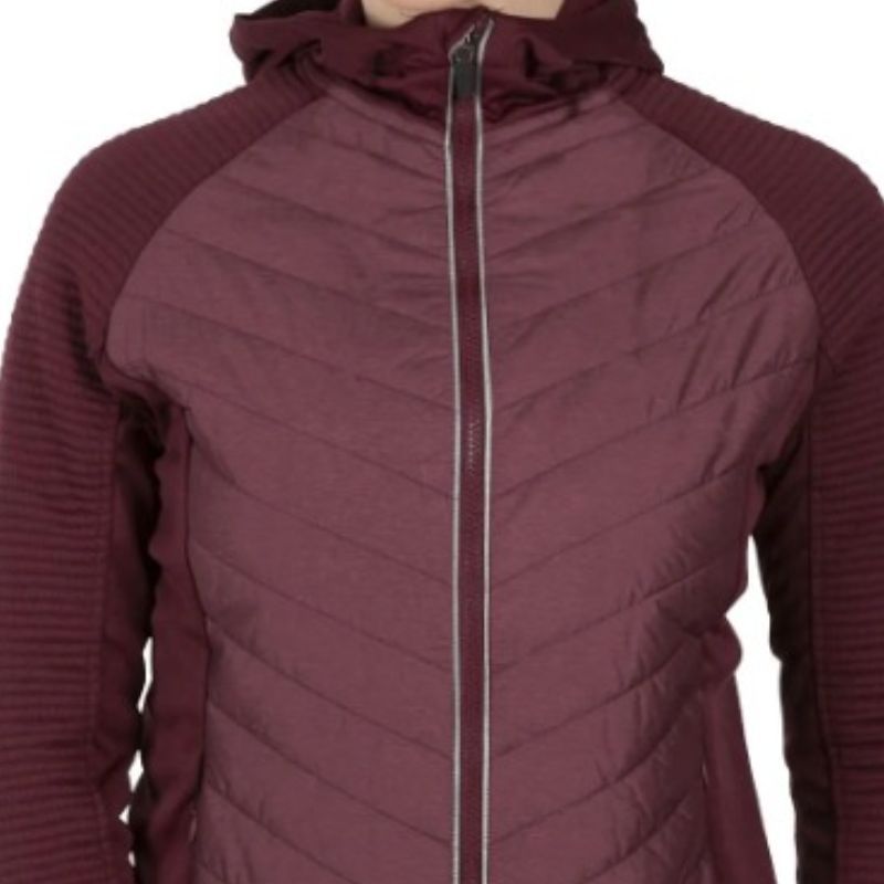 JACKETW Women's Hooded Zip Up Vest Jacket-str0018