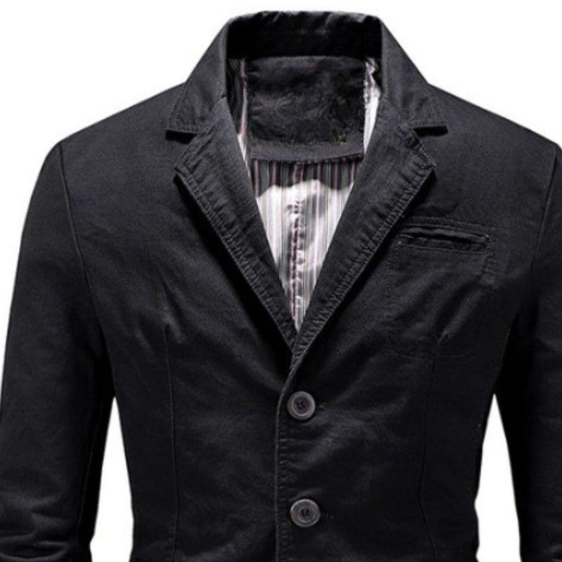 JACKETW Men's Button Silm Lightweight Suit Jacket-CAL10002