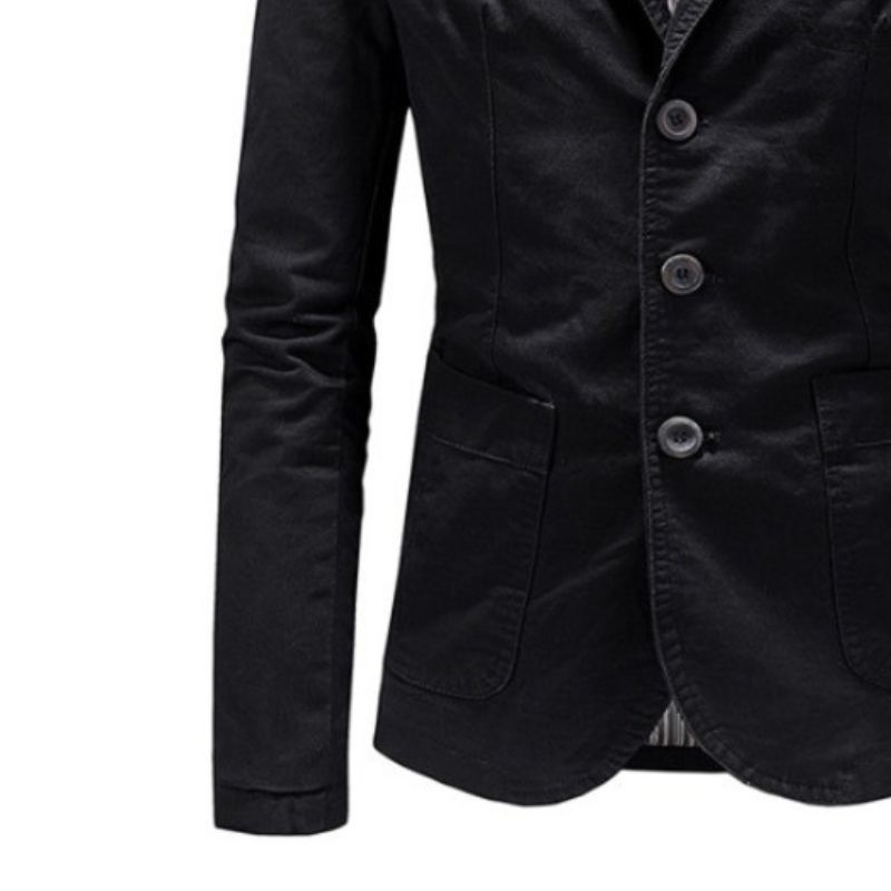 JACKETW Men's Button Silm Lightweight Suit Jacket-CAL10002