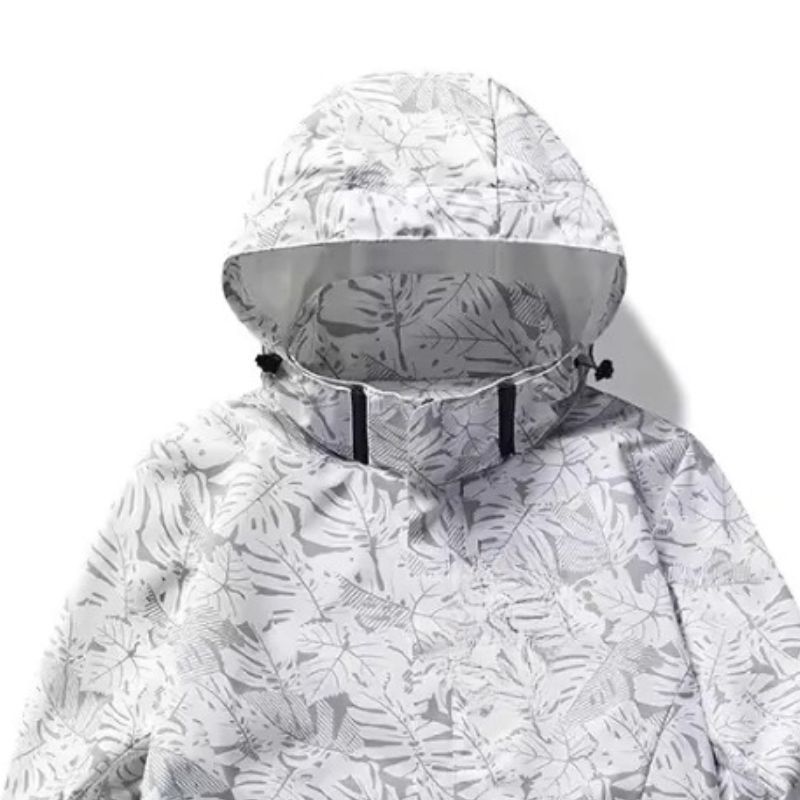 JACKETW Women's Lightweight Windbreaker Full Sleeve with Zipper Side Pocket-L-0W36