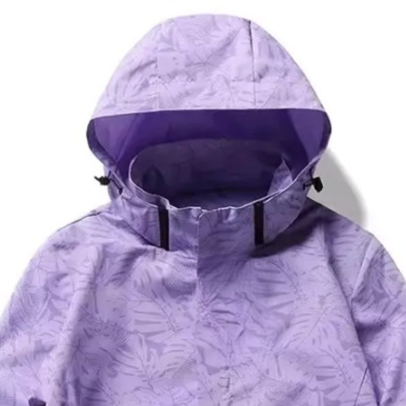 JACKETW Women's Lightweight Windbreaker Full Sleeve with Zipper Side Pocket-L-0W36