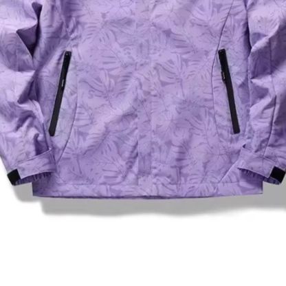 JACKETW Women's Lightweight Windbreaker Full Sleeve with Zipper Side Pocket-L-0W36