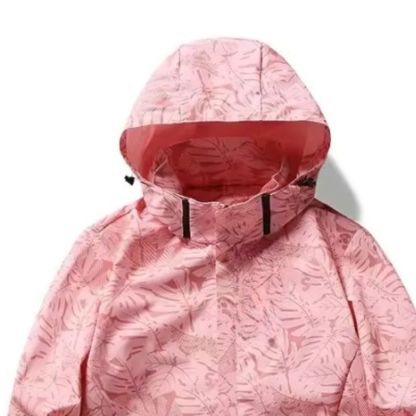 JACKETW Women's Lightweight Windbreaker Full Sleeve with Zipper Side Pocket-L-0W36