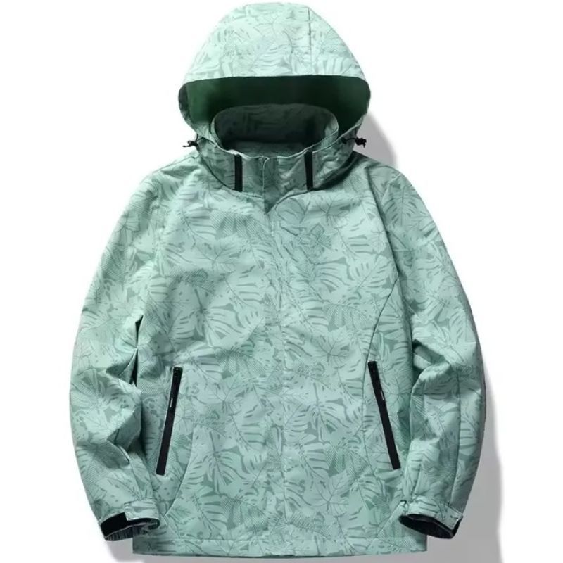 JACKETW Women's Lightweight Windbreaker Full Sleeve with Zipper Side Pocket-L-0W36