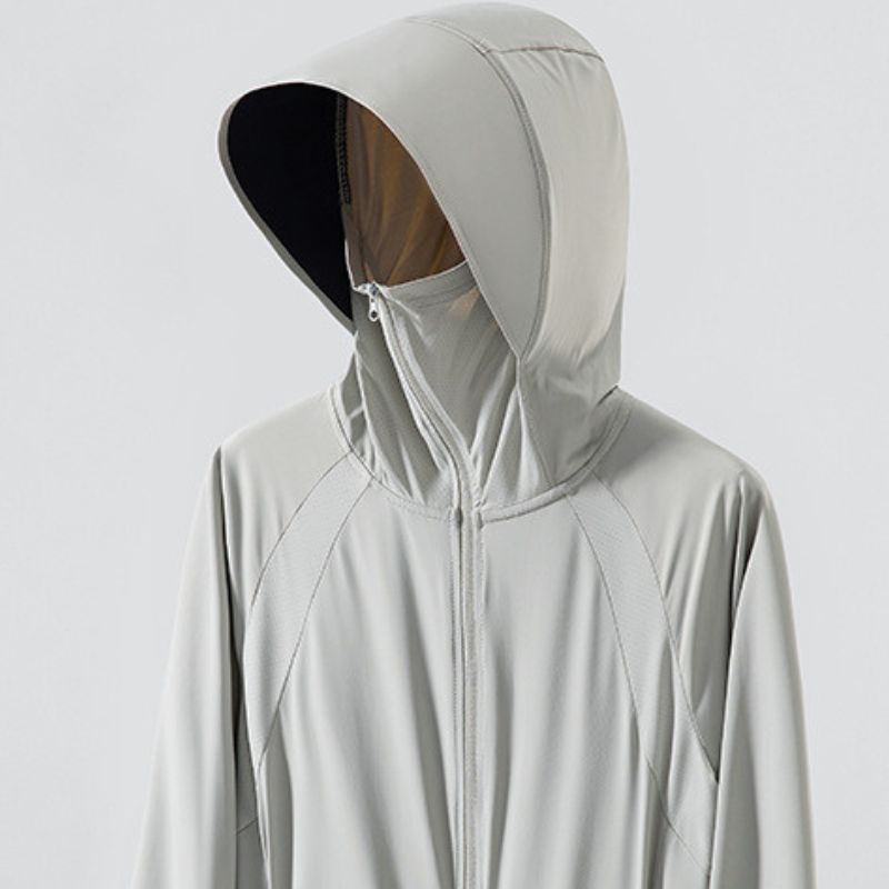 JACKETW  Couple Summer Sun protection Loose Breathable Lightweight Outdoor Cardigan-CAL10039