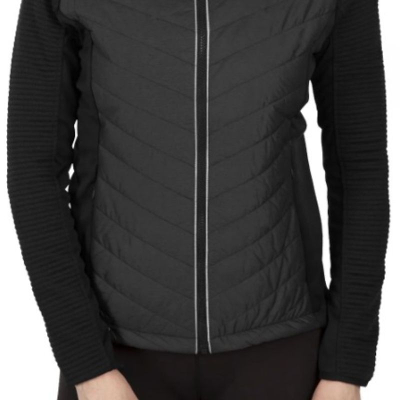 JACKETW Women's Hooded Zip Up Vest Jacket-str0018