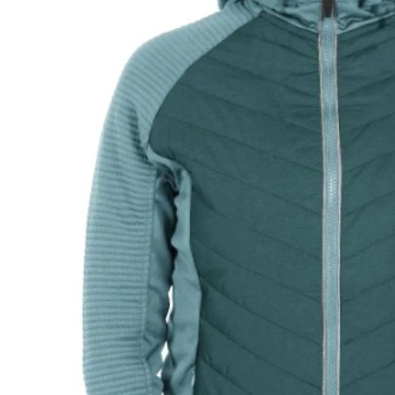 JACKETW Women's Hooded Zip Up Vest Jacket-str0018