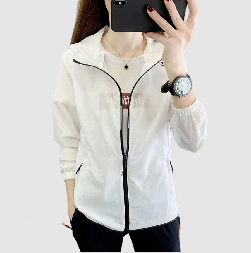 JACKETW Women's Lightweight Sun Protective Jacket- ZPK009047