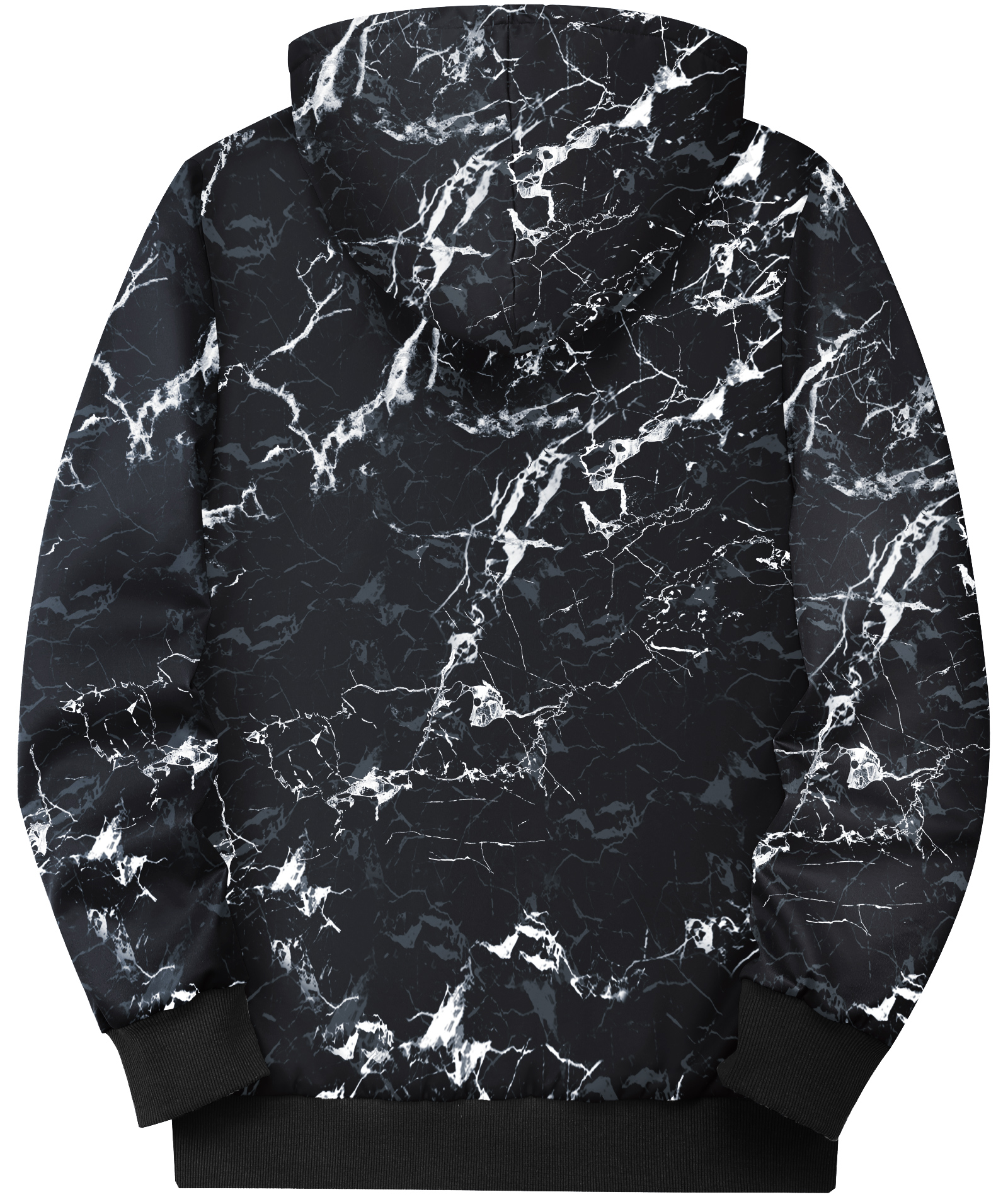 Men's Long Sleeve Graphic Printed Fleece Hoodie-CFMWY00111