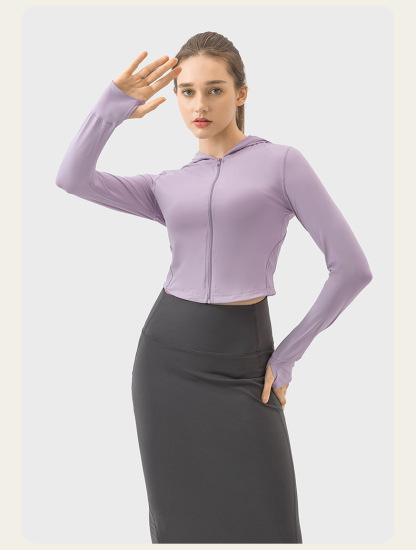 JACKETW Women's Light Breathable Sun Protection Jacket- DSS095