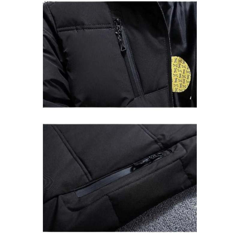 JACKETW Men Winter Jacket Hooded Neck protection Down Coat -AJKM1004