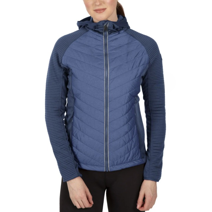 JACKETW Women's Hooded Zip Up Vest Jacket-str0018