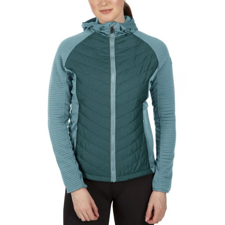 JACKETW Women's Hooded Zip Up Vest Jacket-str0018