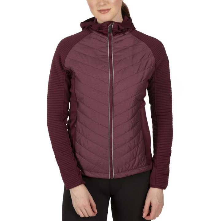 JACKETW Women's Hooded Zip Up Vest Jacket-str0018