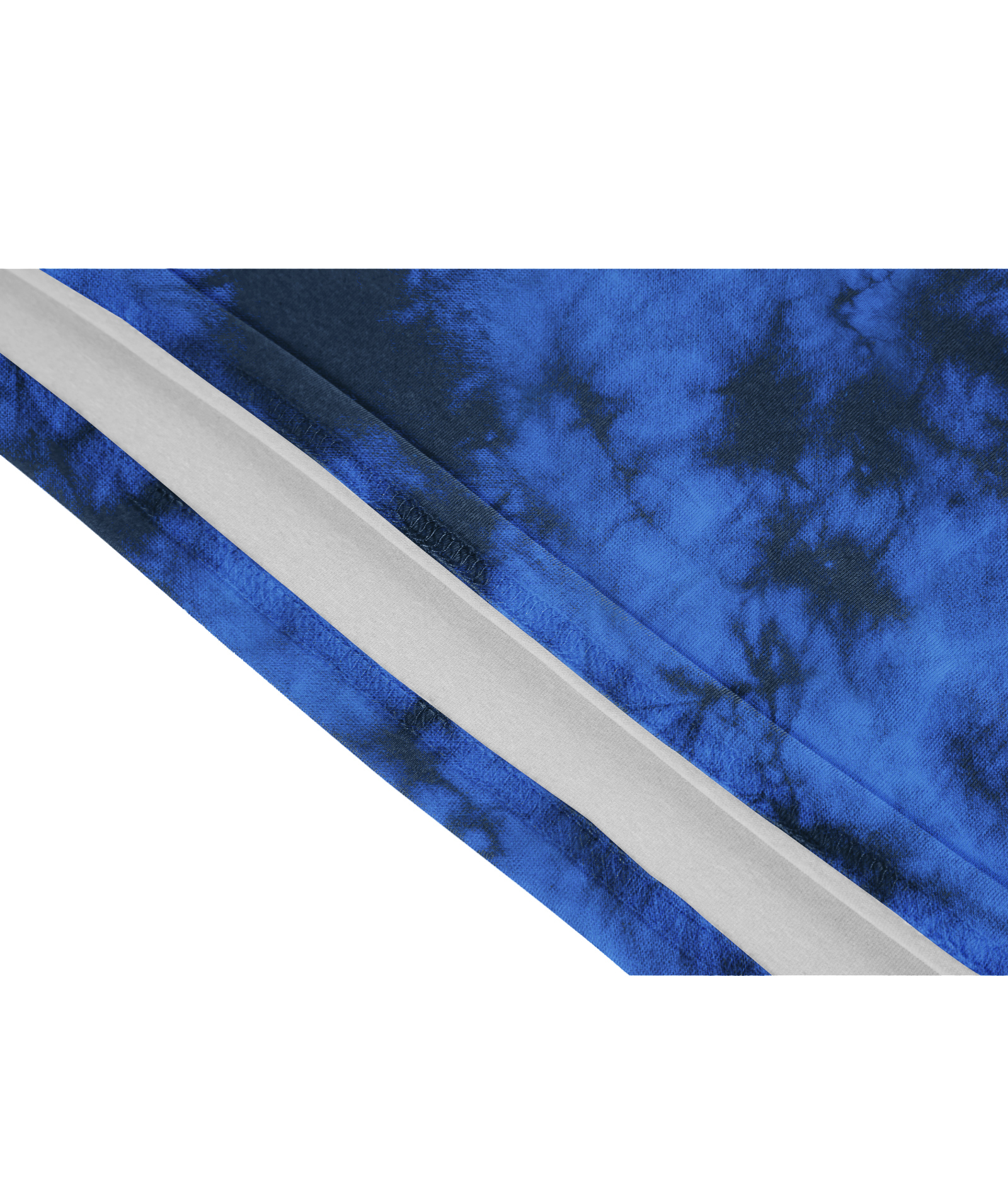 Men's Tie Dye Print Slim Fit Golf Polo Shirt-CUMPO01605