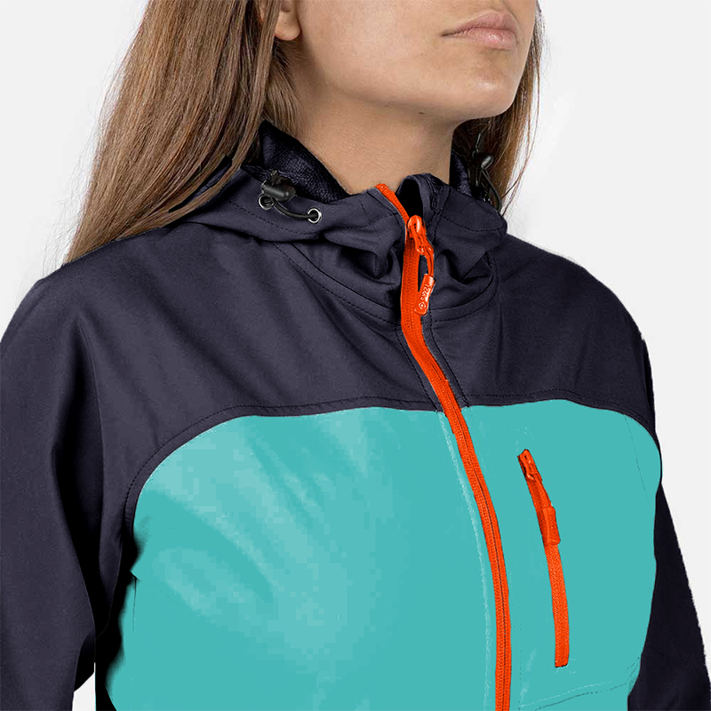 JACKETW Women's Softshell Hooded Windbreaker Jacket-2321005