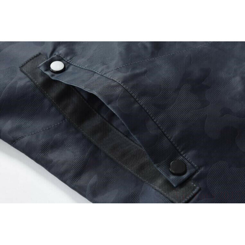 JACKETW Men's Hooded Leather Zipper Mid Long Biker Slim Fit Jacket- ZH119