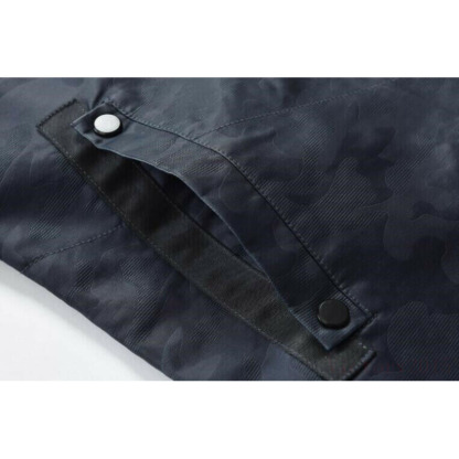 JACKETW Men's Hooded Leather Zipper Mid Long Biker Slim Fit Jacket- ZH119