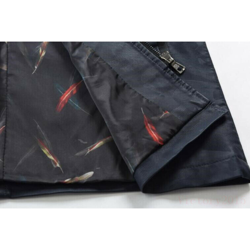 JACKETW Men's Hooded Leather Zipper Mid Long Biker Slim Fit Jacket- ZH119