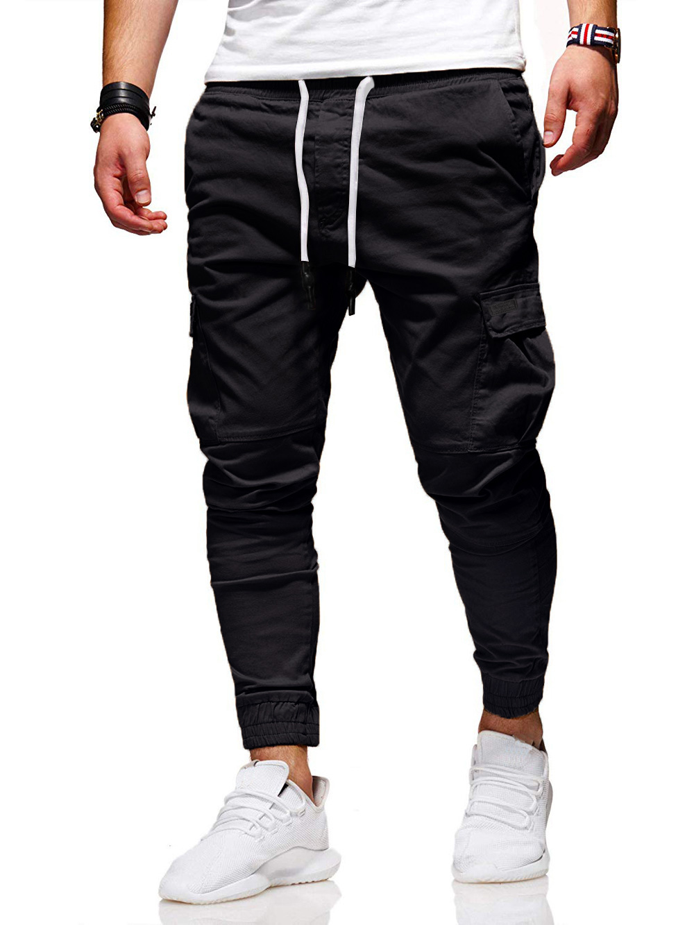 Men's Regular Fit Casual Cargo Pant-ZPK005383