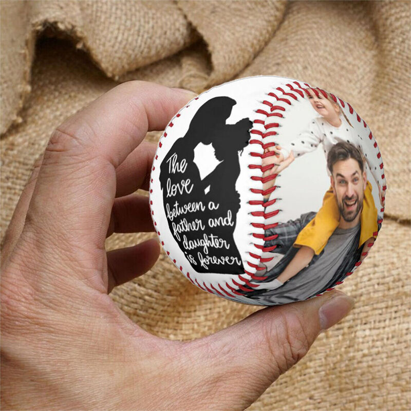 Personalized Baseball Gift from Daughter for Father Day