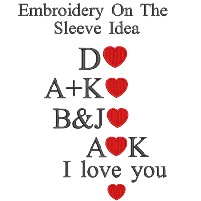 Embroidered Personalized Portrait from Your Photo With Favorite Song Music