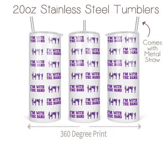 Bleacher Cups 20oz. with Straw