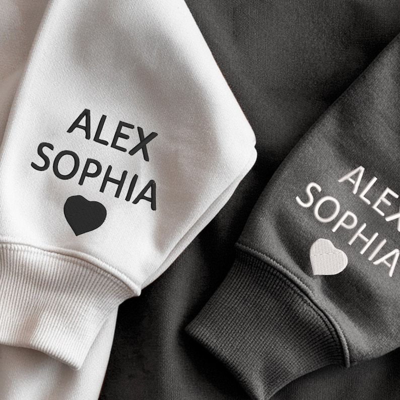 Custom Dad Sweatshirt - Embroidered with Kids' Names | Father’s Day Gift