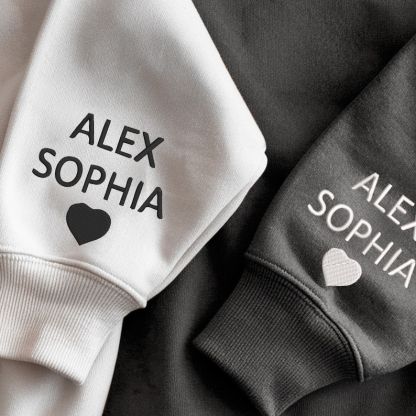 Custom Dad Sweatshirt - Embroidered with Kids' Names | Father’s Day Gift