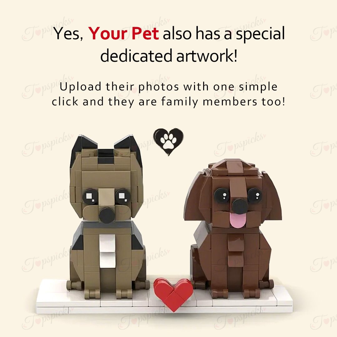 Custom Brick Set From Your Favorite Photo, Perfect Memory Gift For Valentine's Day, LEGO Sets