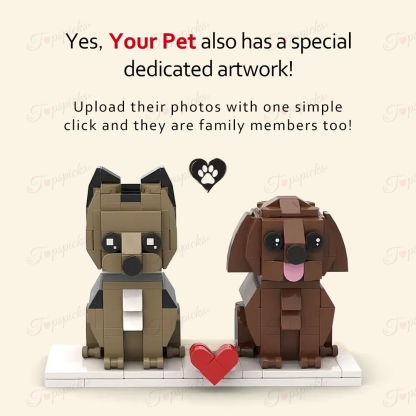 Custom Brick Set From Your Favorite Photo, Perfect Memory Gift For Valentine's Day, LEGO Sets