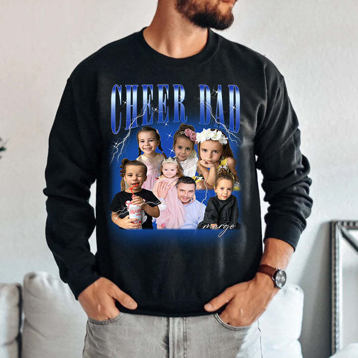  Your Personalized Retro Photo Tee | Vintage Elegance for the Modern Dad