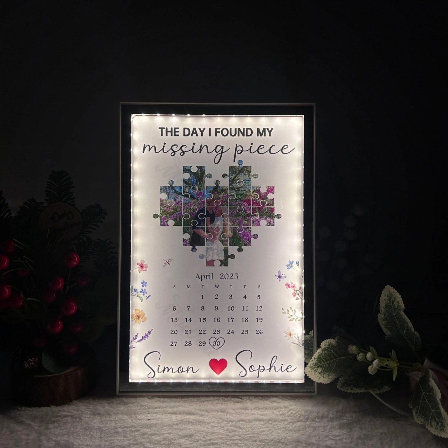 The Day I Found My Missing Piece Magic Mirror Personalized Gift