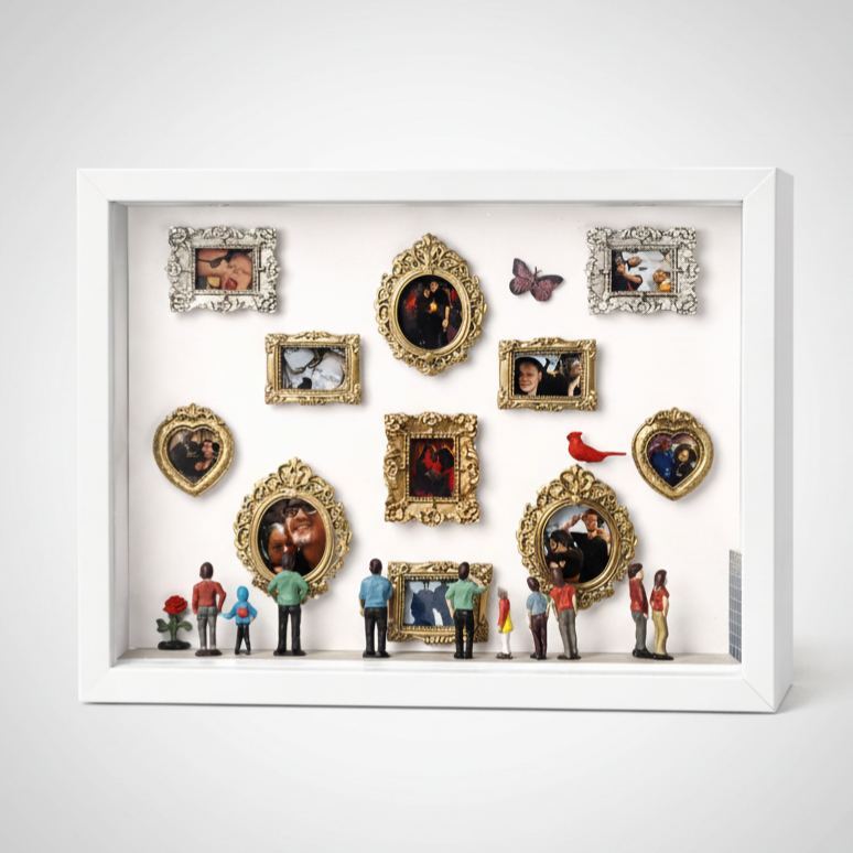 Custom Mini Museum of Us Frame Meaningful Gift For Couples